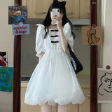 YESMYTOOL  -  Short Dresses Lolita Women Clothing 2024 New  Night Dress Women