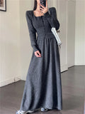 YESMYTOOL  -  Stylish Slim Sweaters Women OL Sweet Knitted Maxi Skirts Winter Suits Elegant Hot Sale Office Lady New High Street Sets