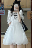 YESMYTOOL  -  Short Dresses Lolita Women Clothing 2024 New  Night Dress Women