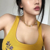 YESMYTOOL  -  Holiday Dress 2024 Formal Yellow Embroidered Floral Suspender Dress For Women Summer Clothing Sexy Slimming Short Party Dresses.