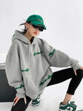 YESMYTOOL  -  Casual Oversized Hoodies Women Loose Streetwear Aesthetic Kpop Vintage Sweatshirt Autumn Korean Fashion Pullovers