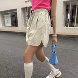 YESMYTOOL  -   Vintage Cargo Skirt Women Streetwear Y2k Sports Fashion Sexy Casual Mini Skirts Safari Style A-line Summer Short Skirt