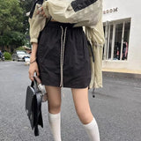 YESMYTOOL  -   Vintage Cargo Skirt Women Streetwear Y2k Sports Fashion Sexy Casual Mini Skirts Safari Style A-line Summer Short Skirt