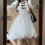 YESMYTOOL  -  Short Dresses Lolita Women Clothing 2024 New  Night Dress Women