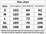 YESMYTOOL  - American Vintage Red Cargo Pants Fashion Many Pocket Straight Mopping Pants High Street Y2K Baggy Wide Leg Trouser Ladies Spring