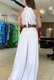 YESMYTOL  -  European and American Solid Color Sleeveless Sexy Jumpsuit Casual Pants